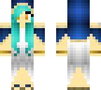 hooded ice haired girl