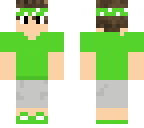 lime hippi with dark'er hair