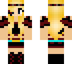 maroon gal with swimsuit
