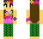 modest hula dancer