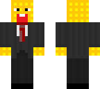 plant in suit