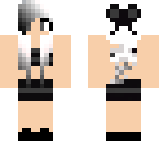 puppet in swimsuit