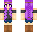 purple hair 