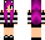 purple wolfgirl