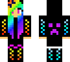 rainbow girl