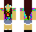 rainbow girl