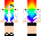 rainbow hair