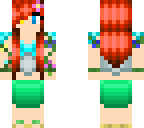 red hair climbing ivy girl