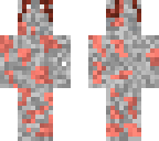 ruby ore with hair