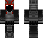 samurai - grey and red
