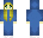 sky blue girl