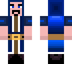 sorcier bleu