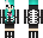 adorbable skeleton girl