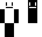 black and white