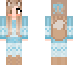 blue and brown wolf girl fixed