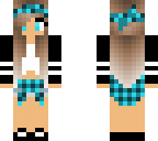 blue girl