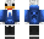 blue hoodie chicken