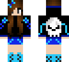 cool blue skull 2