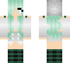 cute mint girl