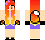 fire wolf summer outfit edit version