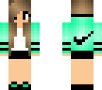 mint green skin edit