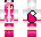 pink wolf girl