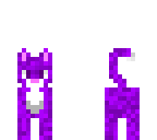 purple cat