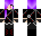 purple hair girl