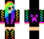 rainbow derp girl