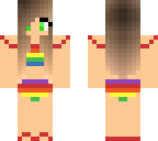 uhh idk rainbow bikini