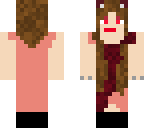 wierd evil wolf girl