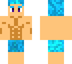 wolfgang goes swimming abs
