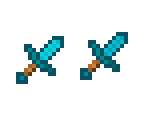 2 diamond swords