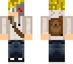 blonde cyborg boy