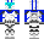 blue custom clone trooper