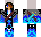 blue fire ninja