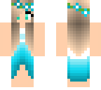 blue girl