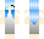 blue hair girl