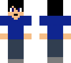 blue shirt
