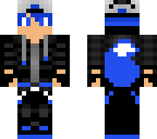blue wolf boy