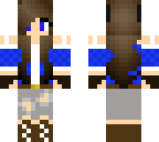 blue wolf girl