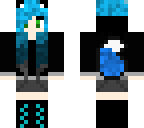 blue wolf girl