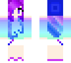 cold colors girl