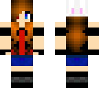 evil and good bunny girl