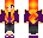fiery hair plum