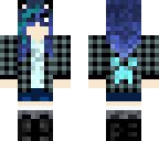 flannel creeper girl