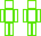 green man suit