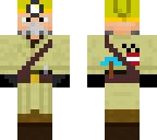 miner with tools