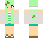 mint chocolate candy girl