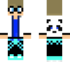 nerd panda boy